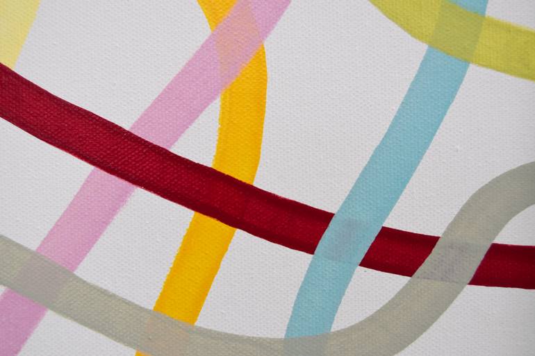 Original Pop Art Abstract Painting by Astrid Stoeppel