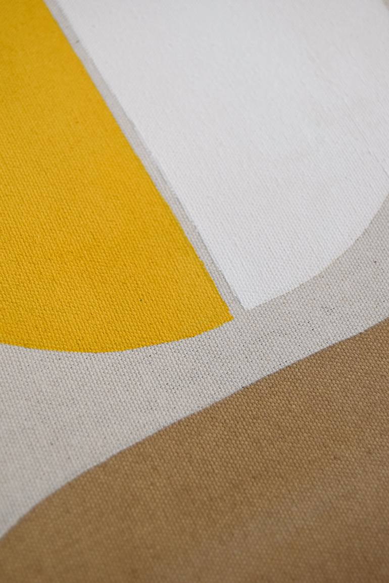 Original Geometric Abstract Painting by Astrid Stoeppel