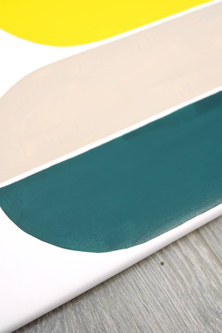 Original Pop Art Abstract Painting by Astrid Stoeppel