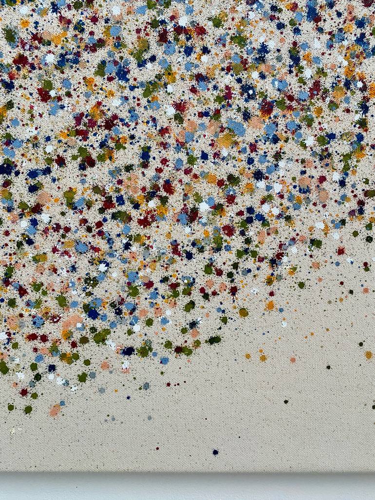 Original Abstract Expressionism Abstract Painting by Astrid Stoeppel