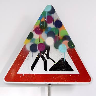 Original Pop Art Abstract Sculpture by Astrid Stoeppel