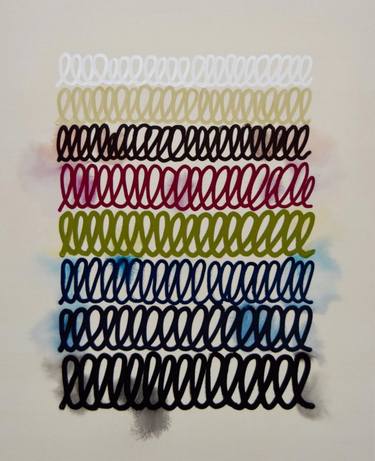 Original Minimalism Abstract Paintings by Astrid Stoeppel