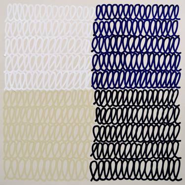 Original Minimalism Abstract Paintings by Astrid Stoeppel