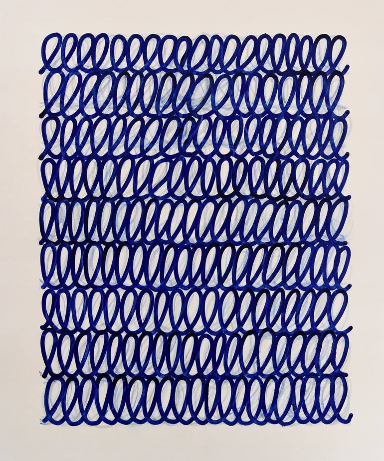 Original Minimalism Abstract Paintings by Astrid Stoeppel