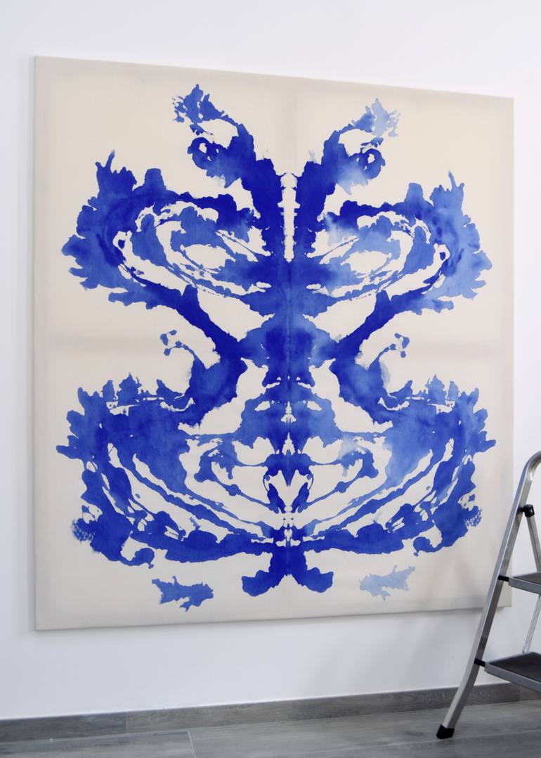 Original Abstract Expressionism Abstract Painting by Astrid Stoeppel