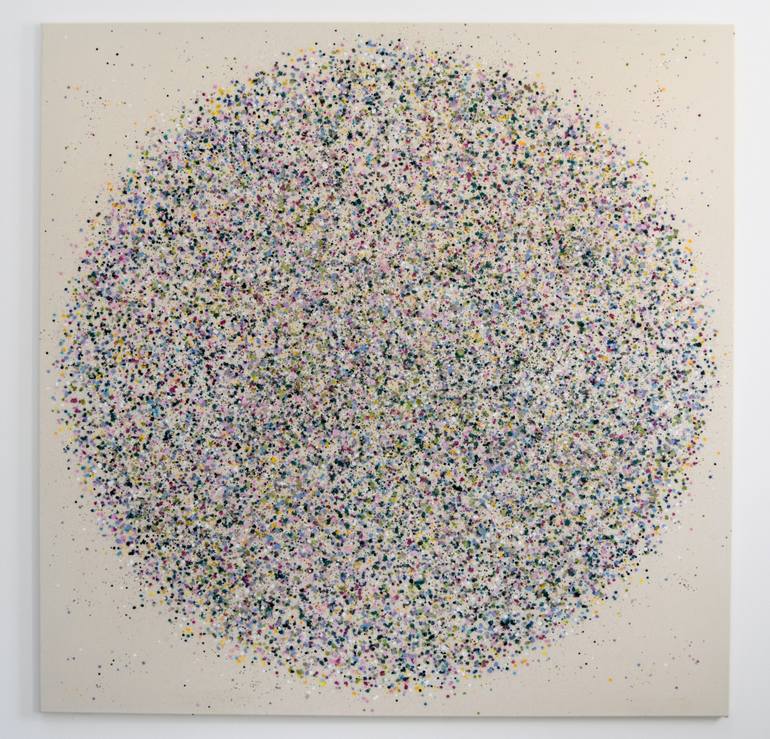 Original Abstract Expressionism Abstract Painting by Astrid Stoeppel