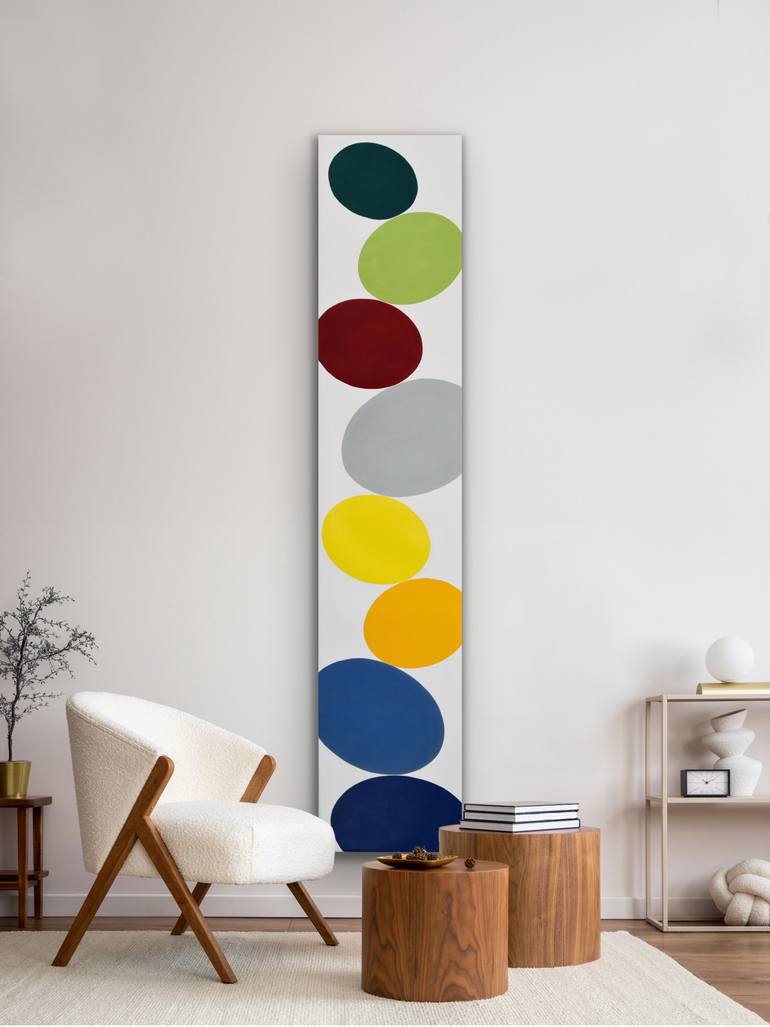 Original Pop Art Abstract Painting by Astrid Stoeppel