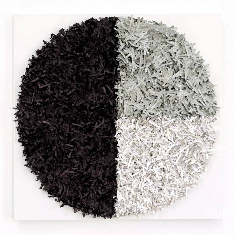Original Minimalism Abstract Sculpture by Astrid Stoeppel