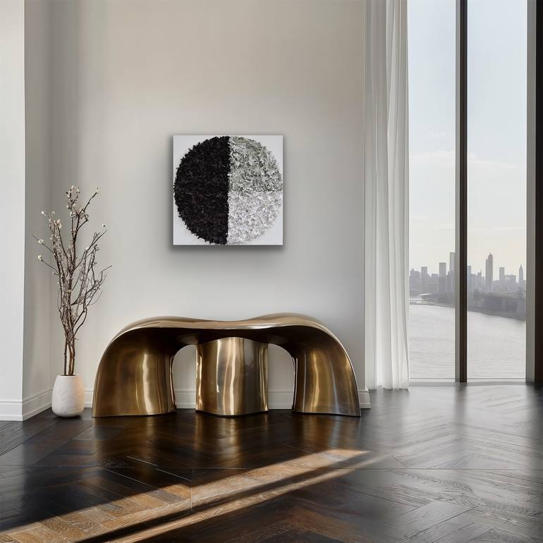 Original Minimalism Abstract Sculpture by Astrid Stoeppel