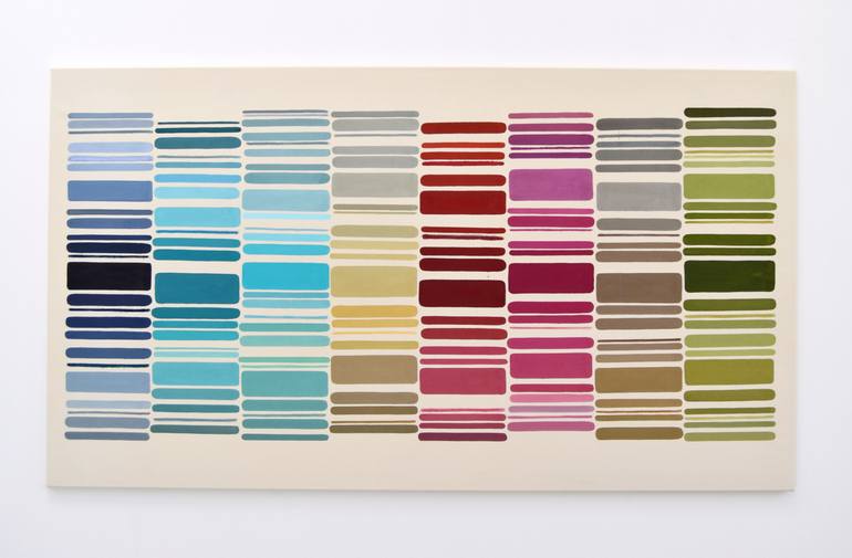Original Color Field Painting Abstract Painting by Astrid Stoeppel