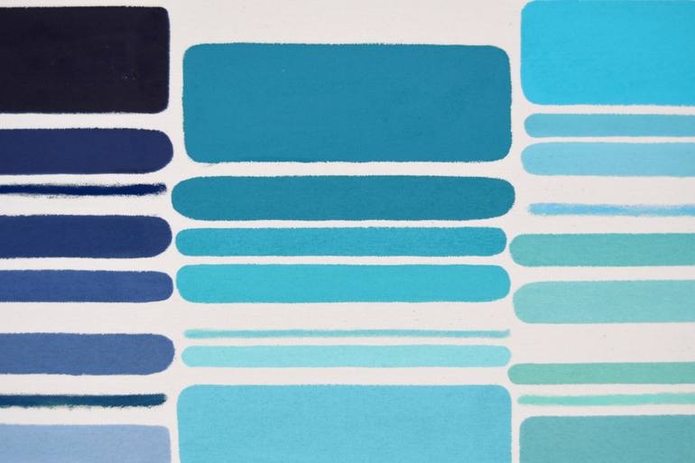 Original Color Field Painting Abstract Painting by Astrid Stoeppel