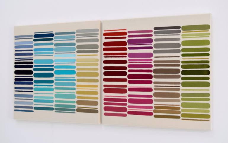 Original Color Field Painting Abstract Painting by Astrid Stoeppel