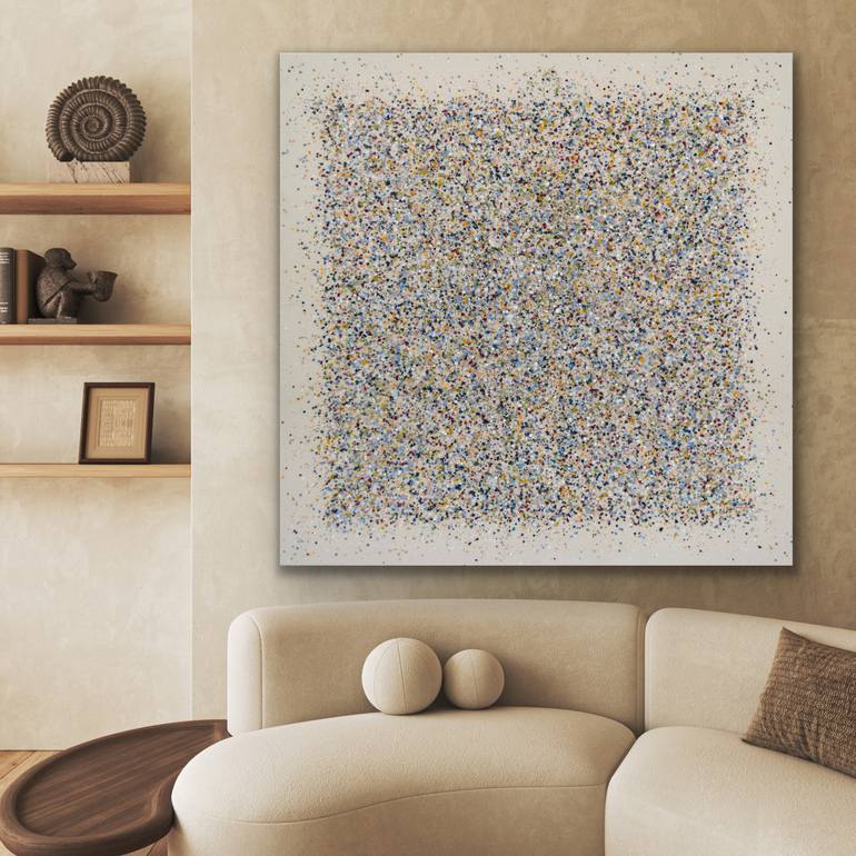 Original Abstract Expressionism Abstract Painting by Astrid Stoeppel