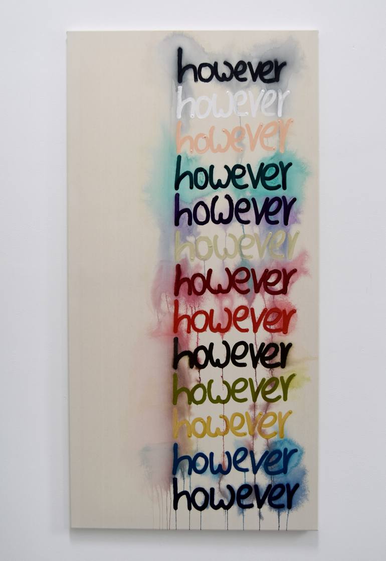 Original Pop Art Abstract Painting by Astrid Stoeppel