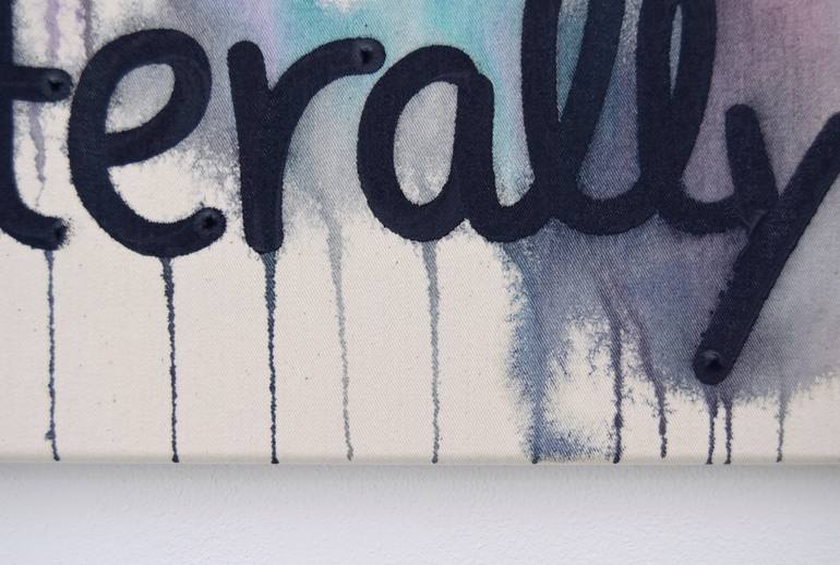 Original Pop Art Abstract Painting by Astrid Stoeppel