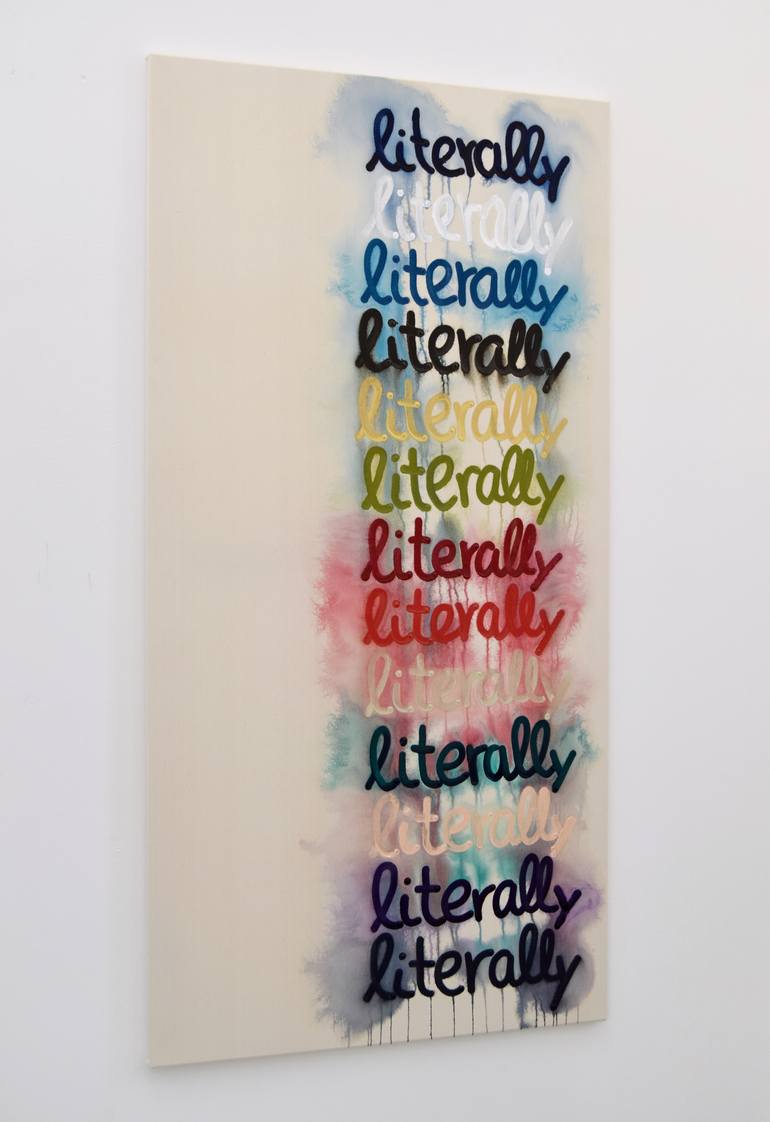 Original Pop Art Abstract Painting by Astrid Stoeppel