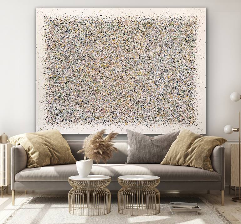 Original Abstract Expressionism Abstract Painting by Astrid Stoeppel