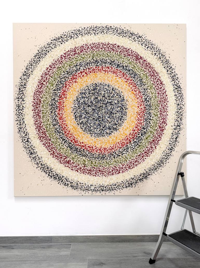 Original Abstract Expressionism Abstract Painting by Astrid Stoeppel