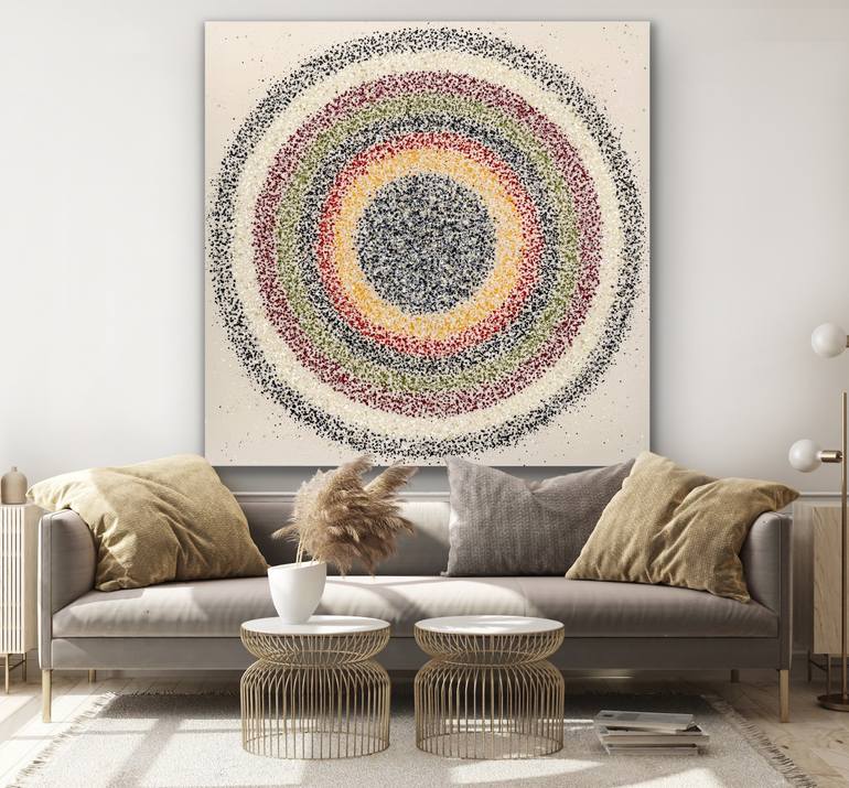 Original Abstract Expressionism Abstract Painting by Astrid Stoeppel