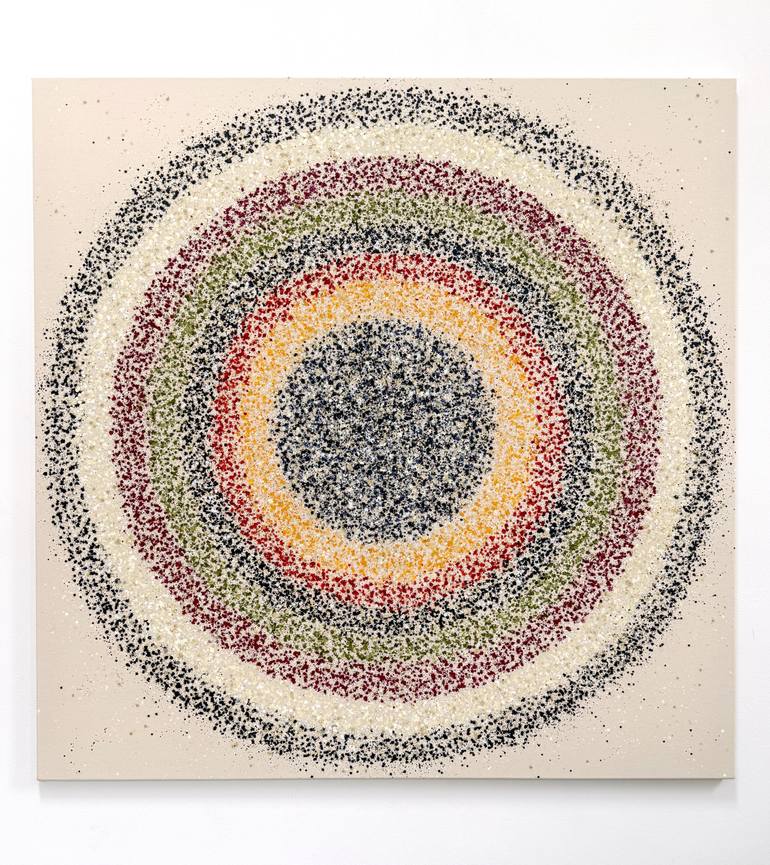 Original Abstract Expressionism Abstract Painting by Astrid Stoeppel