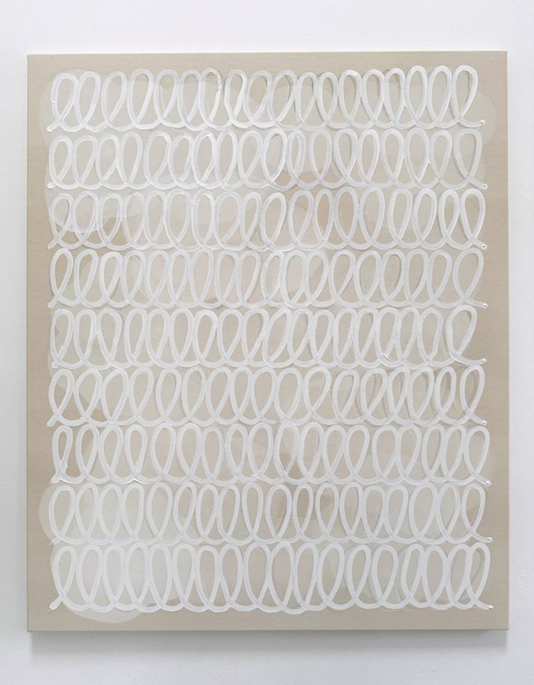 Original Minimalism Abstract Painting by Astrid Stoeppel