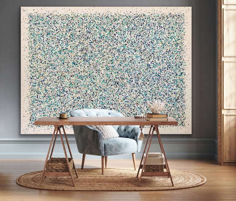 Original Abstract Expressionism Abstract Painting by Astrid Stoeppel