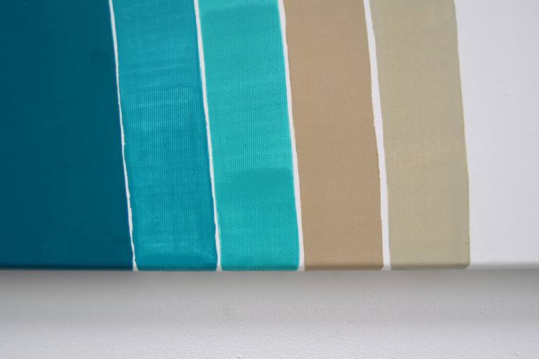 Original Minimalism Abstract Painting by Astrid Stoeppel