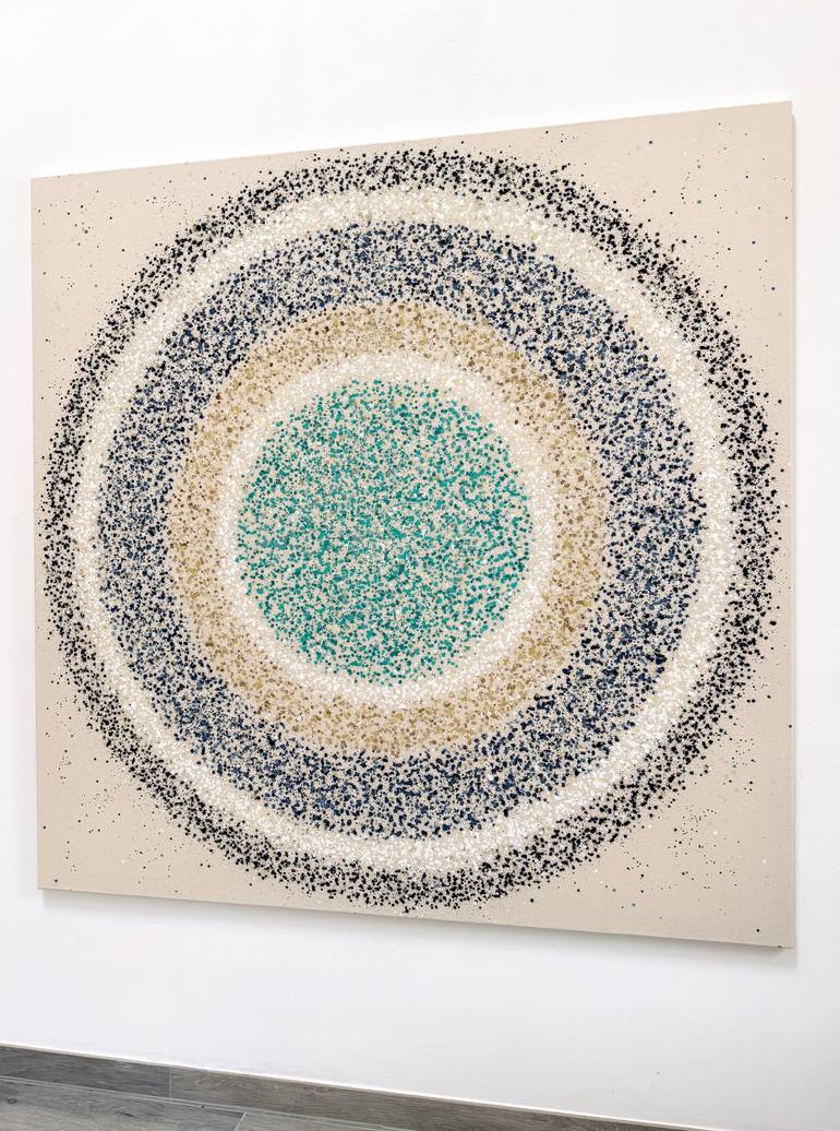 Original Abstract Expressionism Abstract Painting by Astrid Stoeppel