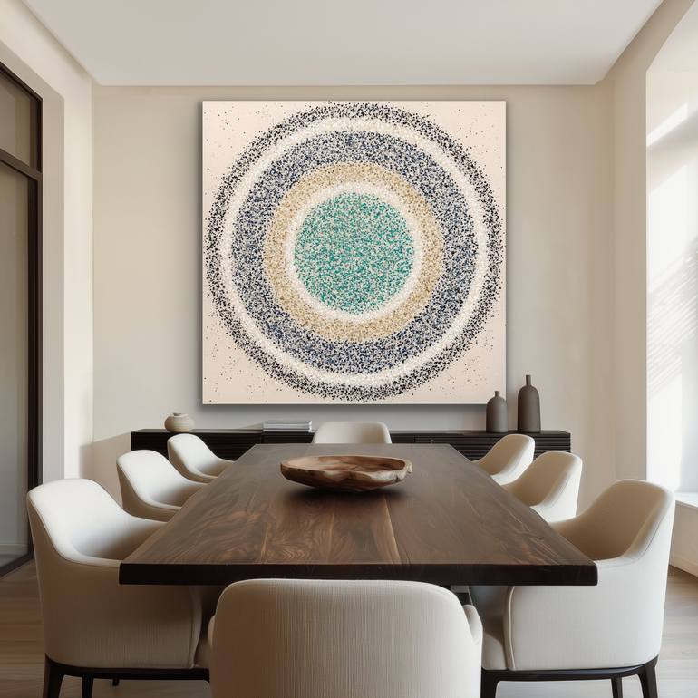 Original Abstract Expressionism Abstract Painting by Astrid Stoeppel