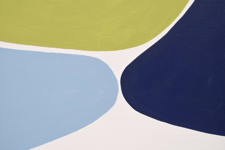 Original Minimalism Abstract Painting by Astrid Stoeppel