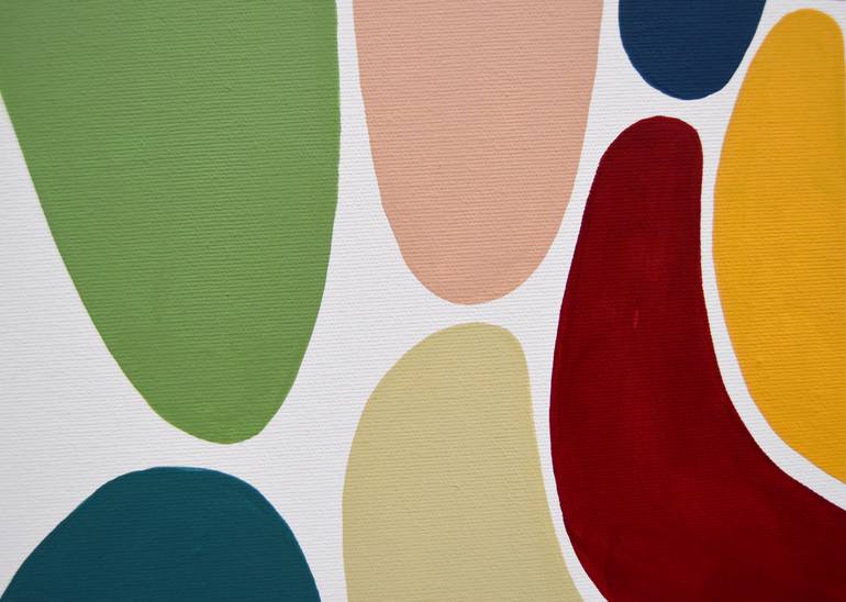 Original Minimalism Abstract Painting by Astrid Stoeppel