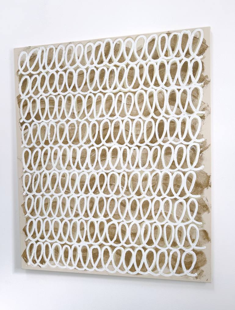 Original Minimalism Abstract Painting by Astrid Stoeppel