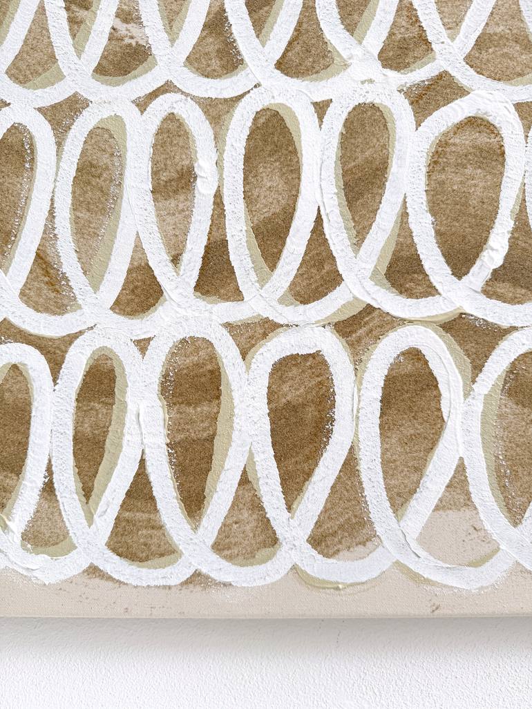 Original Minimalism Abstract Painting by Astrid Stoeppel