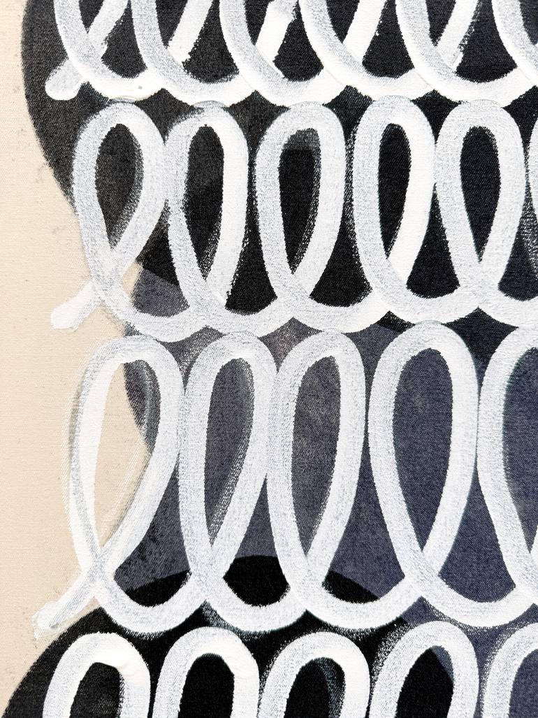 Original Minimalism Abstract Painting by Astrid Stoeppel