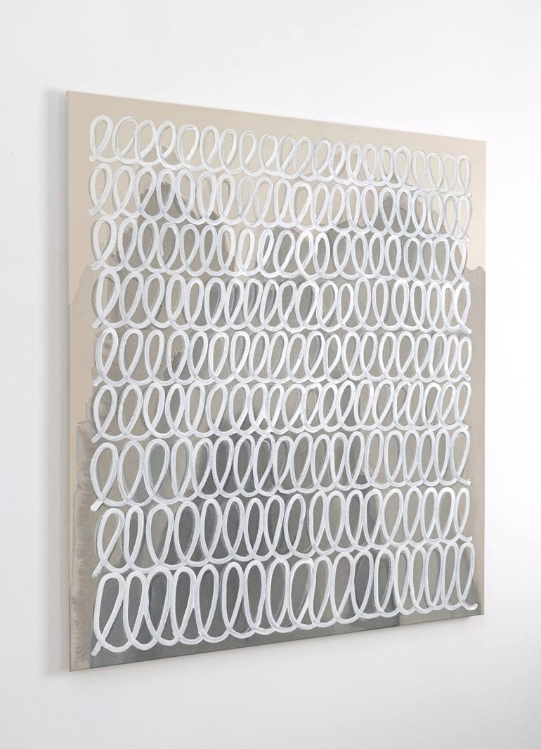 Original Minimalism Abstract Painting by Astrid Stoeppel
