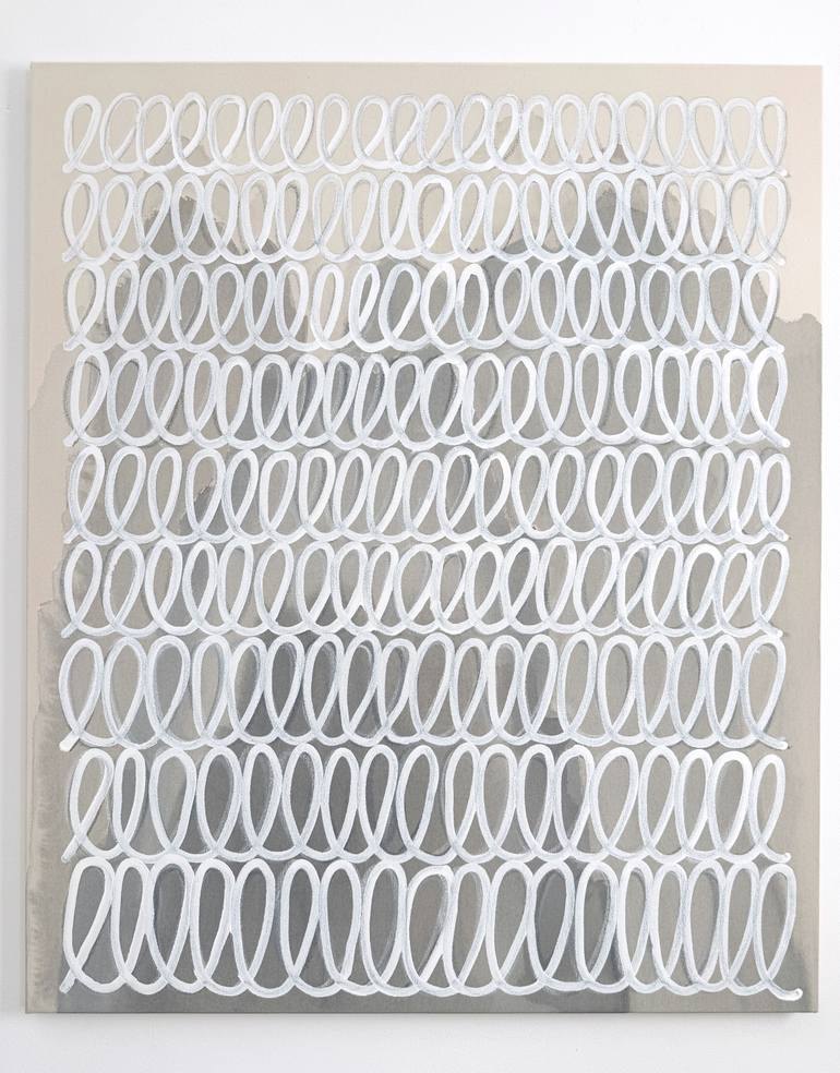 Original Minimalism Abstract Painting by Astrid Stoeppel