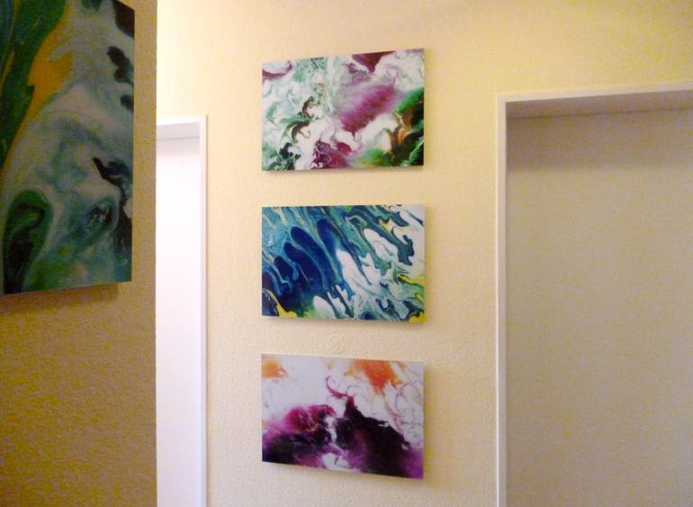 Original Abstract Expressionism Abstract Painting by Astrid Stoeppel