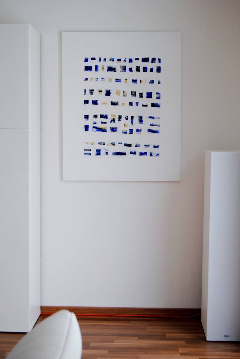 Original Minimalism Abstract Painting by Astrid Stoeppel