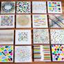 Colorful minis! (16pieces, each 20x20cm)