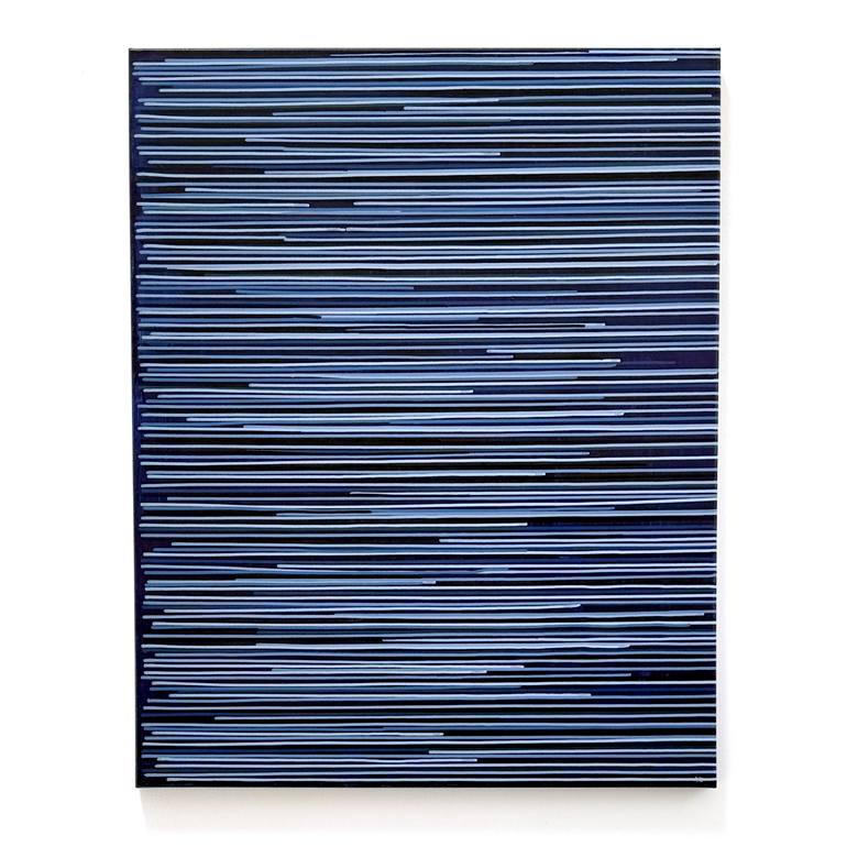Original Minimalism Abstract Painting by Astrid Stoeppel