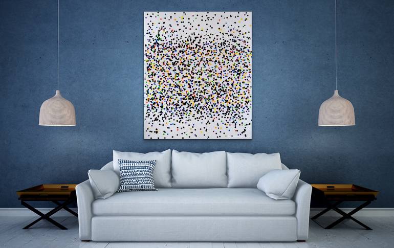 Original Abstract Expressionism Abstract Painting by Astrid Stoeppel