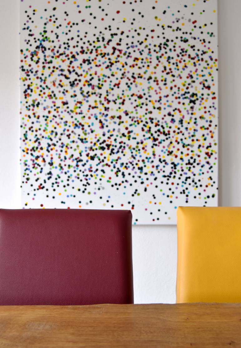 Original Abstract Expressionism Abstract Painting by Astrid Stoeppel