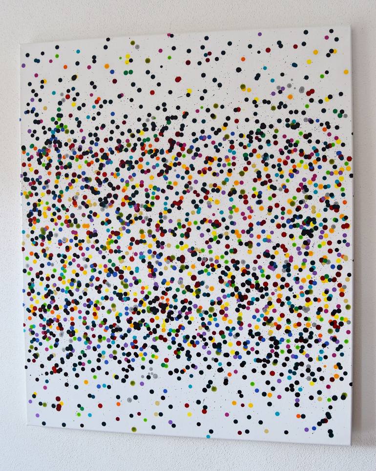 Original Abstract Expressionism Abstract Painting by Astrid Stoeppel