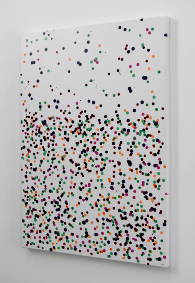 Original Minimalism Abstract Painting by Astrid Stoeppel