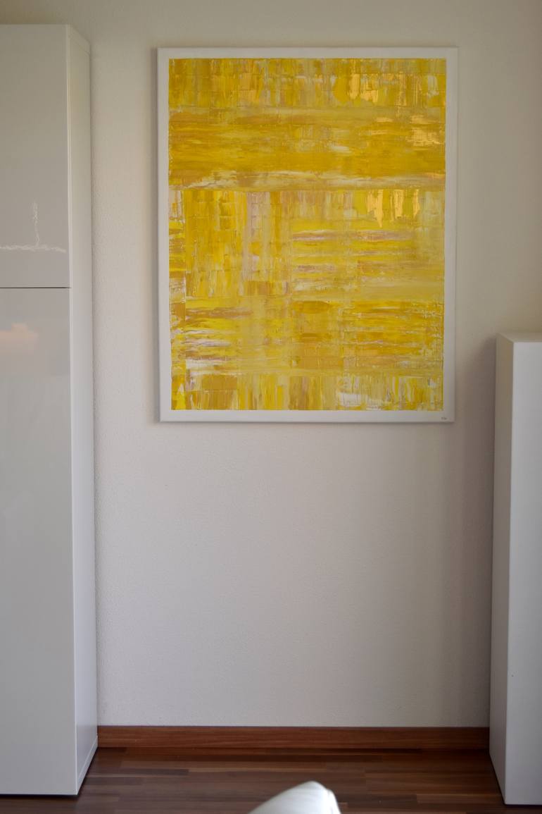 Original Minimalism Abstract Painting by Astrid Stoeppel