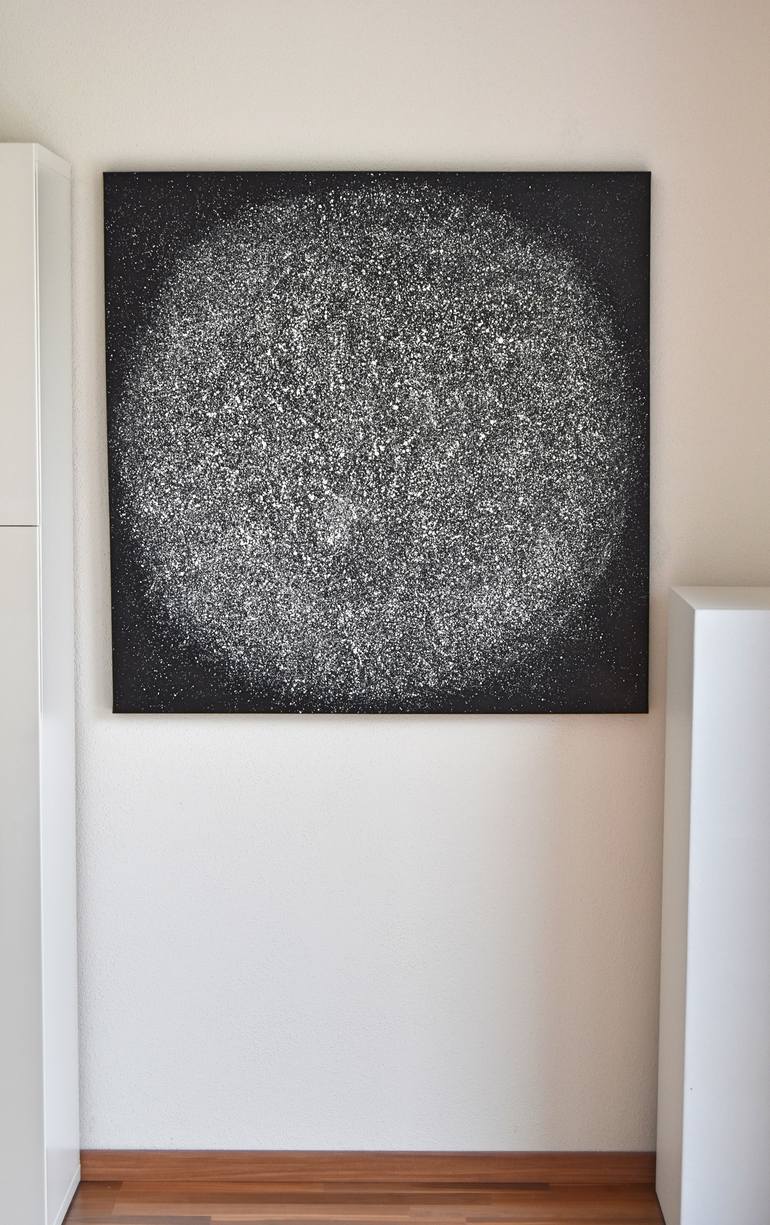 Original Minimalism Abstract Painting by Astrid Stoeppel