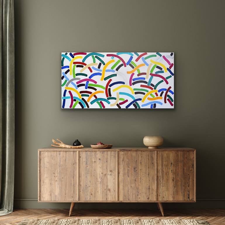 Original Modern Abstract Painting by Astrid Stoeppel