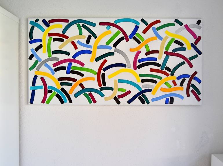 Original Abstract Painting by Astrid Stoeppel