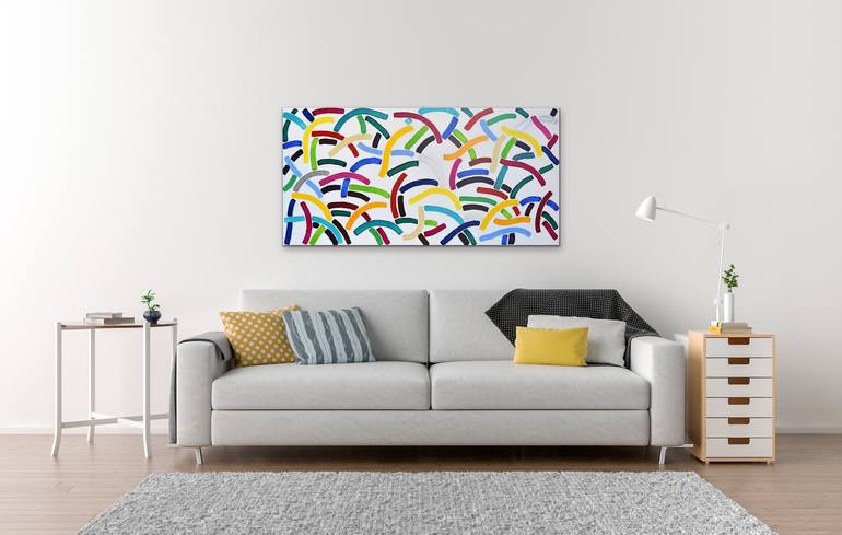 Original Modern Abstract Painting by Astrid Stoeppel