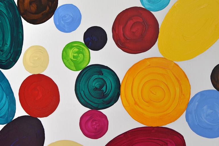 Original Abstract Expressionism Abstract Painting by Astrid Stoeppel